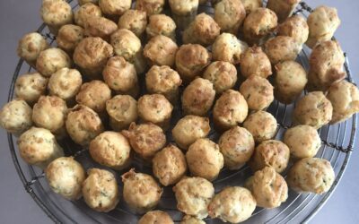 Nouvelle recette : Muffins chèvre & ciboulette !